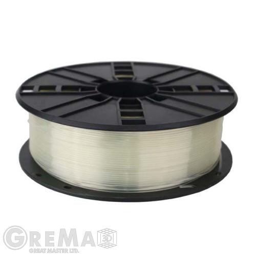 PLA Gembird PLA Filament 1.75, 1kg (2.2 lbs) - transparent